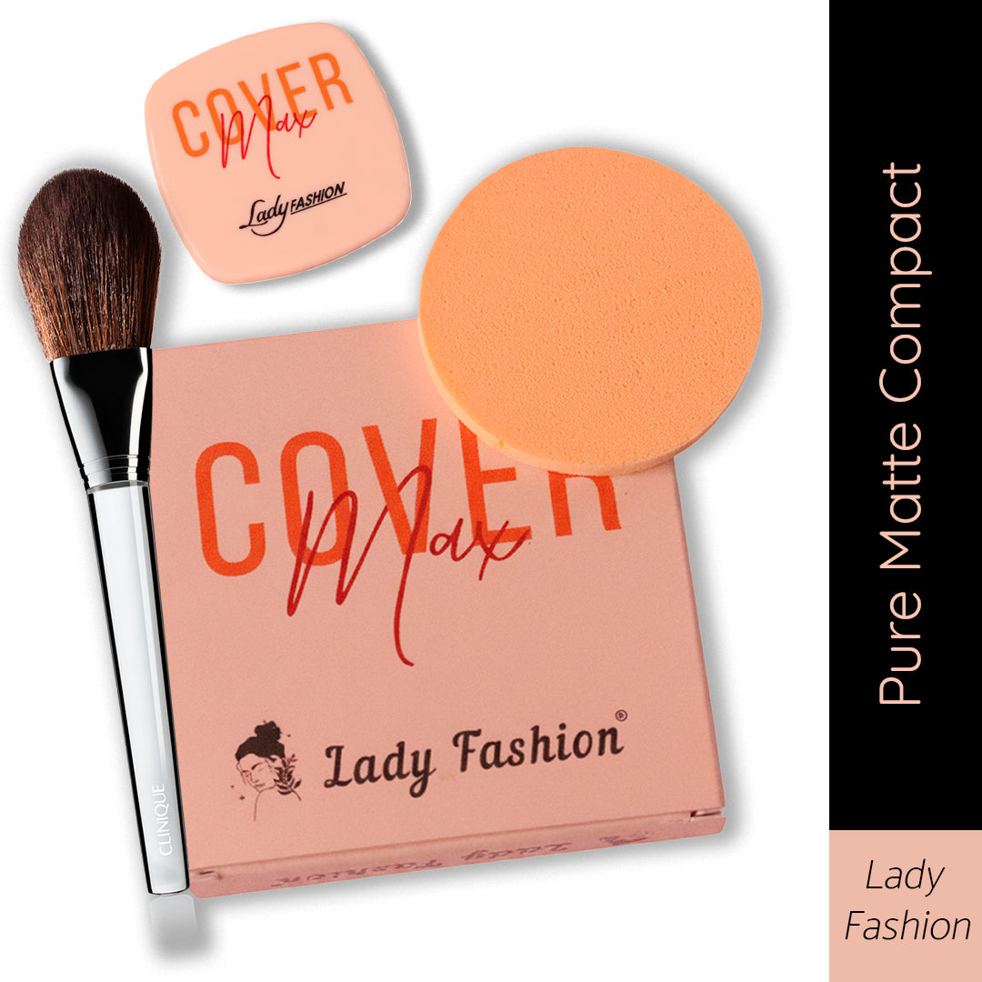 Compact Max Powder - Long-Lasting Face Powder | LADY FASHION