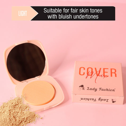 Compact Max Powder - Long-Lasting Face Powder | LADY FASHION