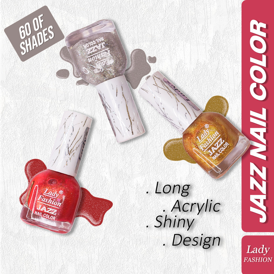 Jazz™ Nail Colour – Over 60 Shades of Vibrance
